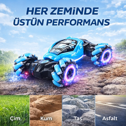 🚗 Şarjlı Akrobat Çift Kumandalı Araba