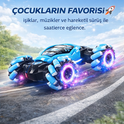 🚗 Şarjlı Akrobat Çift Kumandalı Araba