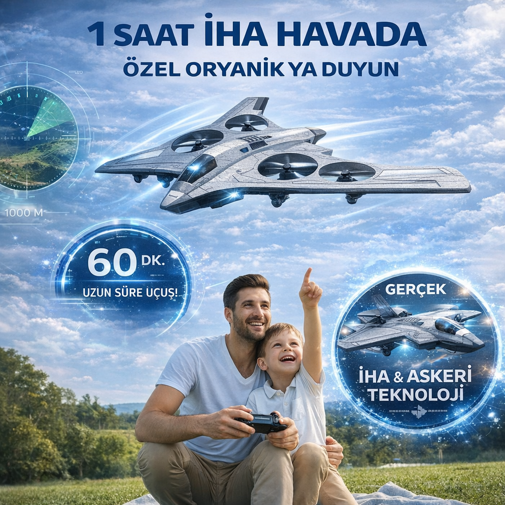 İHA Kameralı  Drone Uçak ™